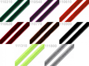 Sametová stuha šíře 9 mm