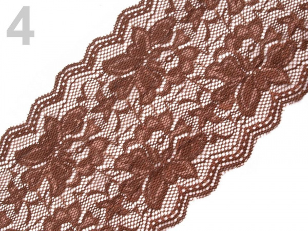 Elastická krajka / vsadka / běhoun šíře 15 cm