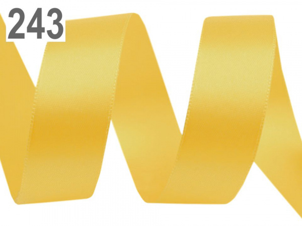 Atlasová stuha oboulící šíře 24 mm