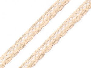 Bavlněná krajka paličkovaná šíře 10 mm