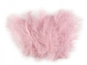 Pštrosí peří délka 9-16 cm