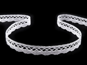 Bavlněná krajka paličkovaná šíře 10 mm