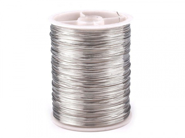 Dekorační drátek měděný Ø0,3 mm, návin 10 m