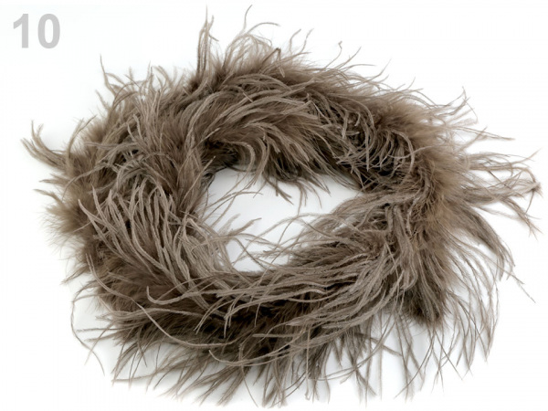 Boa - pštrosí peří 30 g délka 2 m