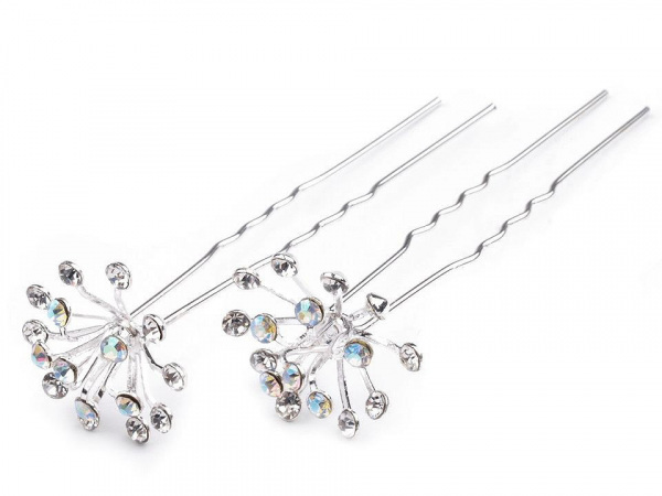 Štrasová vlásenka květ Ø20 mm