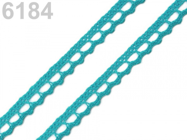 Bavlněná krajka paličkovaná šíře 9 mm