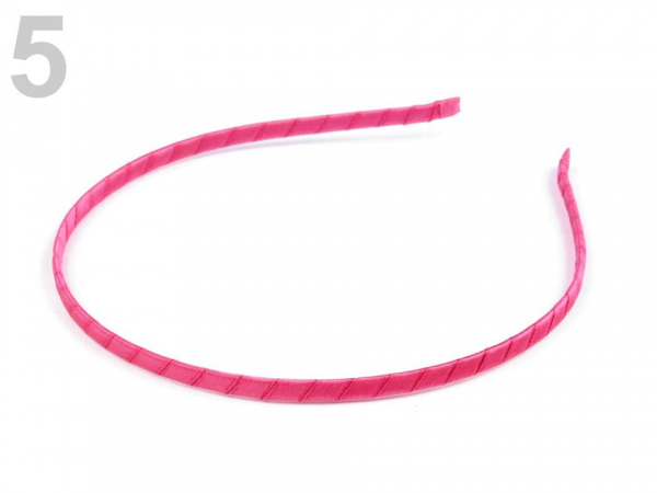 Saténová čelenka do vlasů