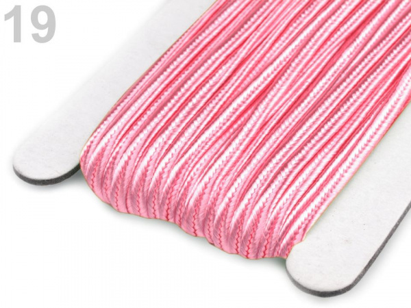 Sutaška šíře 3mm barevná