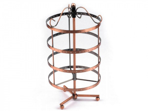 Otočný stojan na náušnice 30 cm