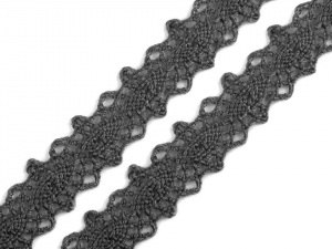 Krajka / vsadka paličkovaná šíře 12 mm