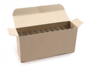 Špendlíky se skleněnou hlavičkou délka 35 mm Galant