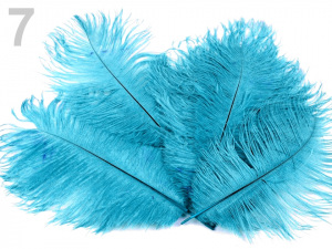 Pštrosí peří délka cca 20 cm