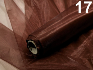 Organza šíře 36-37 cm malý lesk