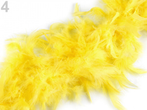 Bohaté boa - krůtí peří 60 g délka 1,8 m