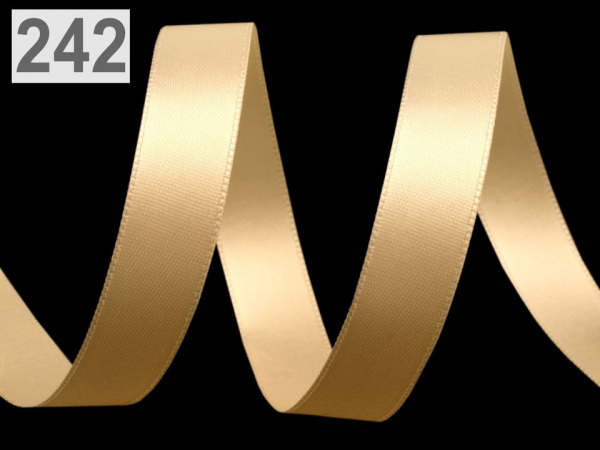 Atlasová stuha oboulící šíře 15 mm