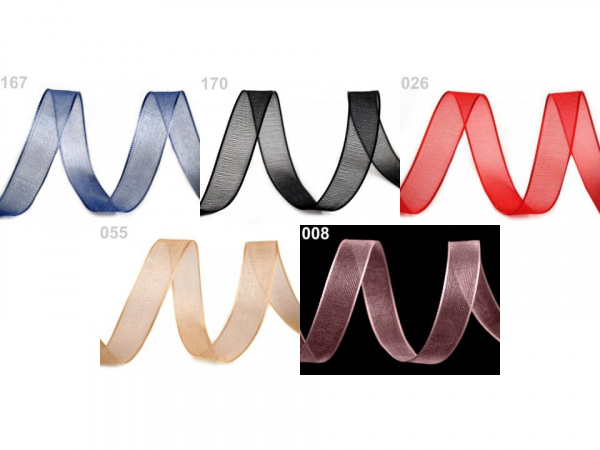 Monofilová stuha šíře 9 mm