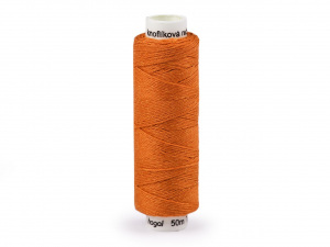 Nitě lněné knoflíkové 50 m