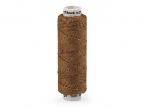 Nitě lněné knoflíkové 50 m