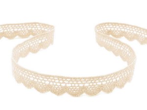 Bavlněná krajka paličkovaná šíře 15 mm