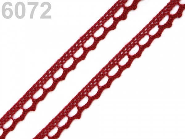 Bavlněná krajka paličkovaná šíře 9 mm