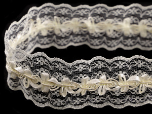 Silonová krajka / vsadka šíře 45 mm