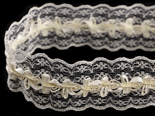 Silonová krajka / vsadka šíře 45 mm