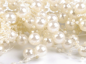 Perly na silonu Ø12 mm délka 130 cm