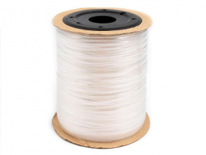 Silikonová pruženka / lastin šíře 4 mm elastická