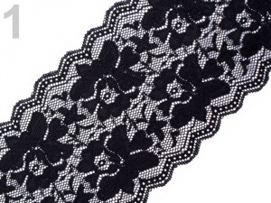 Elastická krajka / vsadka / běhoun šíře 15 cm