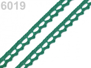 Bavlněná krajka paličkovaná šíře 9 mm