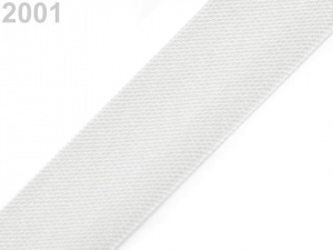Šikmý proužek saténový šíře 20 mm zažehlený