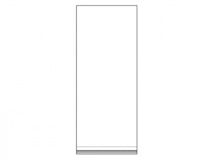 Celofánové sáčky s lepicí lištou 14x30 cm