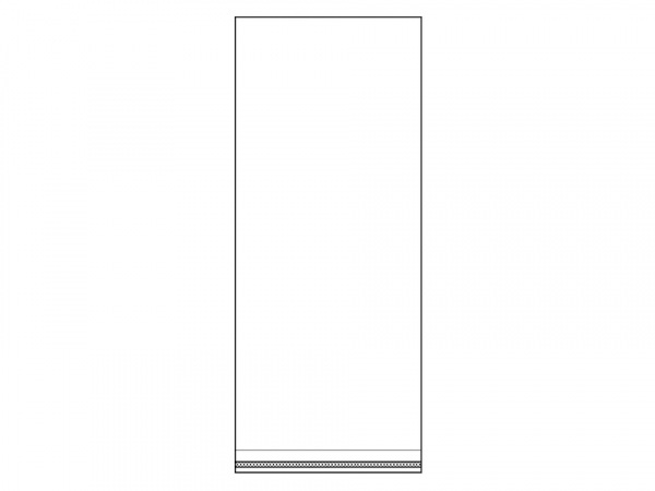 Celofánové sáčky s lepicí lištou 14x30 cm