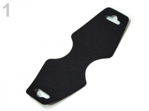 Papírové závěsky na bižuterii 50x125 mm