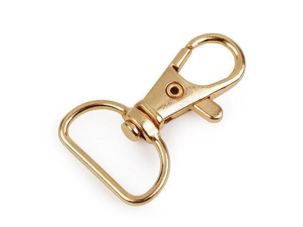 Kovová karabina s obrtlíkem průvlek 18 mm