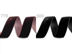 Sametová stuha šíře 25 mm