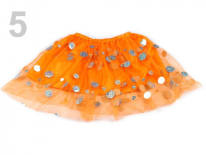 Karnevalová sukýnka dětská s flitry