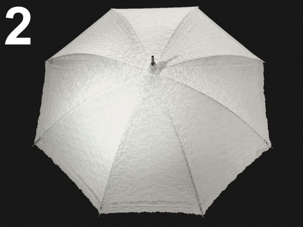 Dámský deštník krajkový