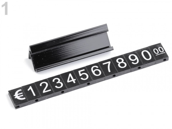 Plastové cenovky 7x12 mm