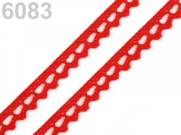Bavlněná krajka paličkovaná šíře 9 mm
