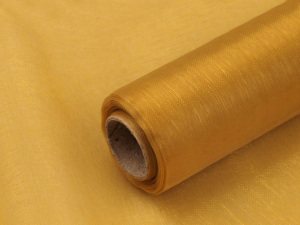 Organza šíře 36-37 cm malý lesk