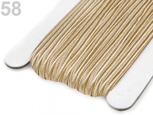 Sutaška šíře 3mm barevná