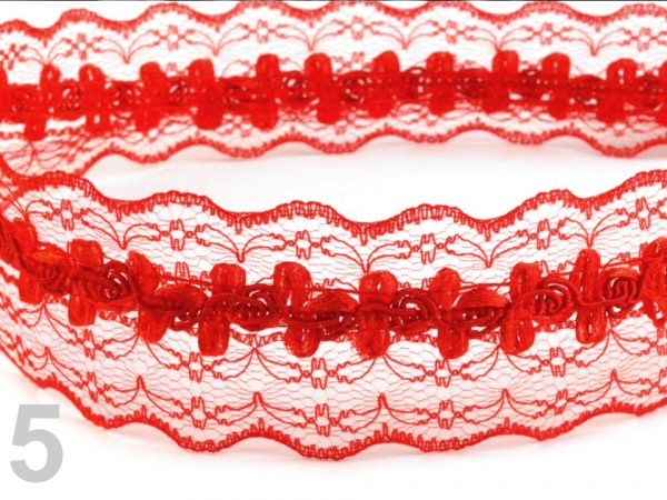 Silonová krajka / vsadka šíře 45 mm