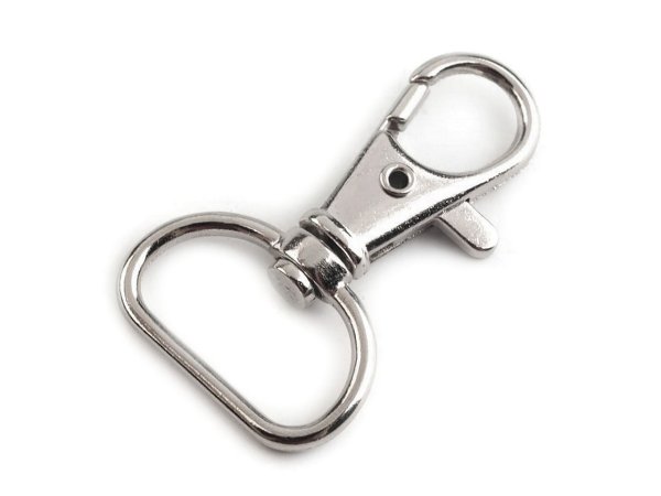 Kovová karabina s obrtlíkem průvlek 18 mm