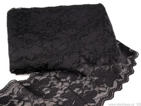 Elastická krajka / vsadka / běhoun šíře 15 cm