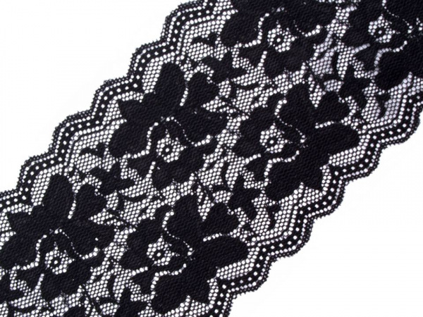 Elastická krajka / vsadka / běhoun šíře 15 cm