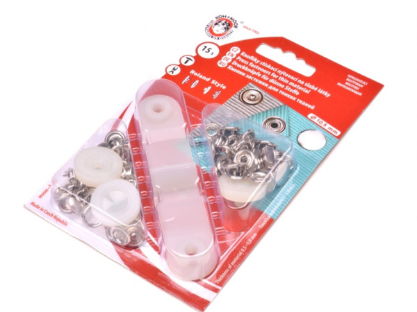 Roland Style Ø10,5mm NIKL karta 15ks