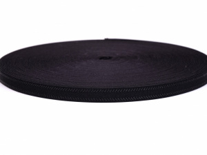 Pruženka ramínková šíře 10mm (český výrobce) - Černá