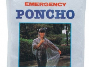 Pláštěnka Pončo MIX - Průhledná