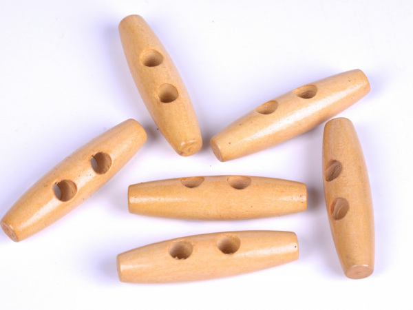 Dřevěný knoflík 50 mm oliva